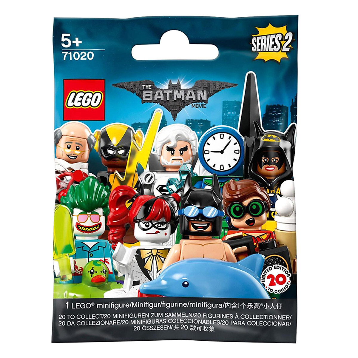 Đồ chơi lắp ráp Lego Minifigures 71020 - Người Dơi Tắm Biển Swimming Pool Batman