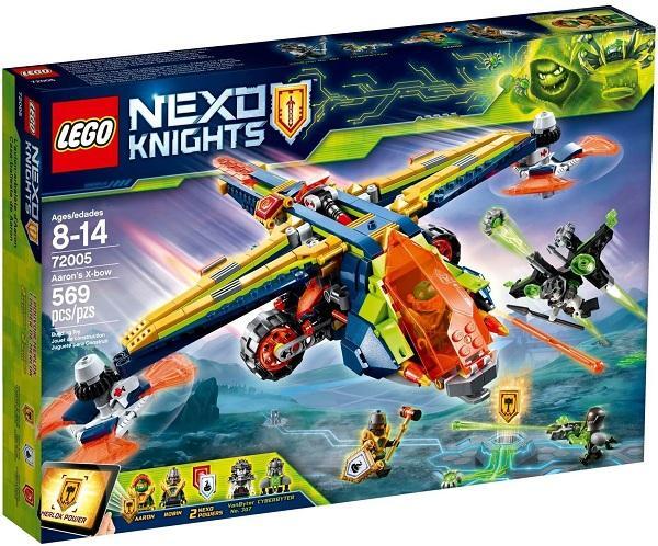 Đồ chơi lắp ráp Lego Nexo Knights 72005 - Phi Thuyền Cung Tên Của Aaron