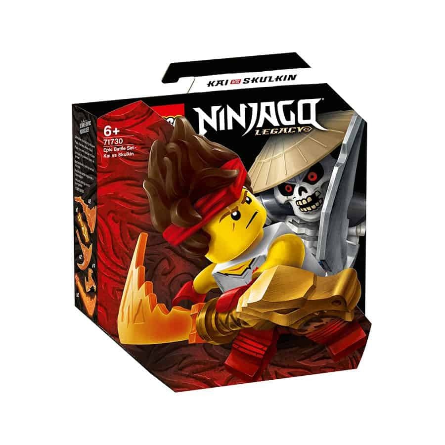 Đồ chơi lắp rắp Lego Ninjago 71730 Kai Đối Đầu Skullin