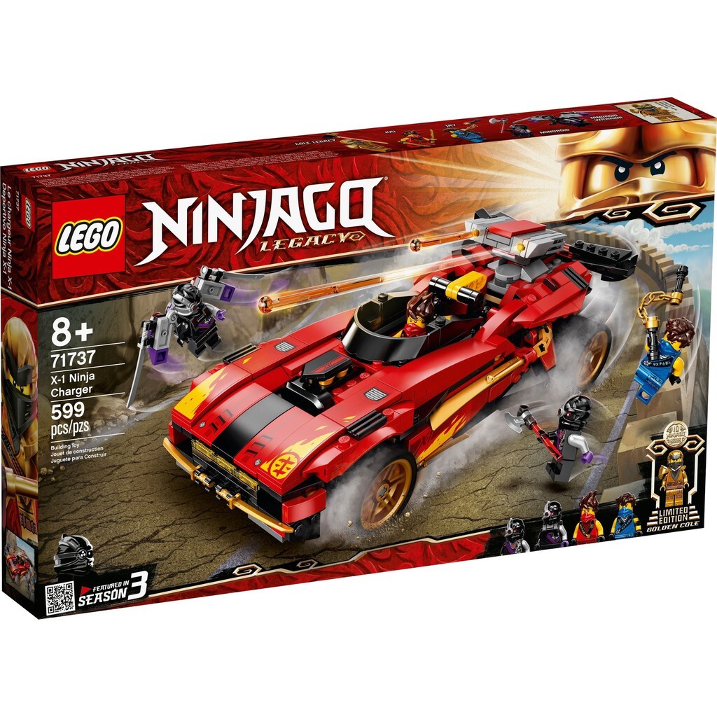 Đồ chơi lắp rắp Lego Ninjago 71737 Siêu Xe Chiến Đấu Của Kai