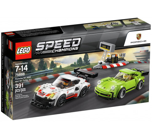 Đồ chơi lắp ráp Lego Speed Champion 75888 - Đội Xe Porsche 911 RSR và 911 Turbo 3.0