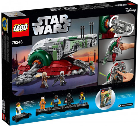 Đồ chơi lắp ráp Lego Star Wars 75243 - Phi Thuyền Slave I