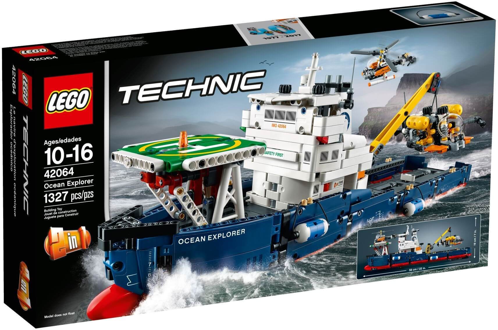 Đồ chơi lắp ráp Lego Technic 42064 - Tàu Thám Hiểm Đại Dương