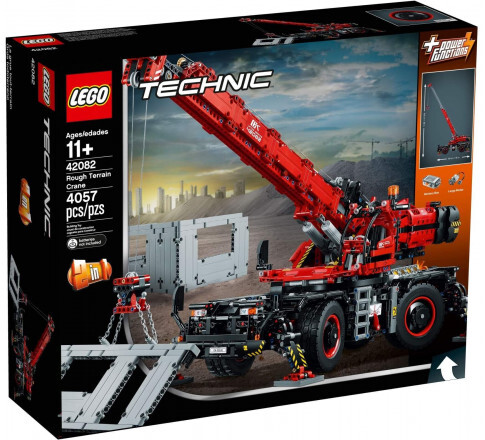 Đồ chơi lắp ráp Lego Technic 42082 - Xe Cẩu Hạng Nặng Gắn Động Cơ