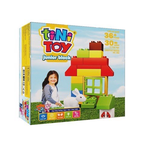 Đồ chơi lắp ráp Tinitoy Junior Block Creative bricks 202