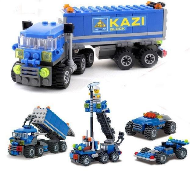 Đồ chơi lắp ráp xếp hình lego xe ô tô Kazi 6409