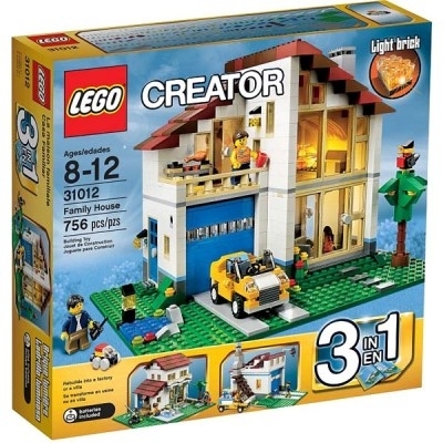Bộ xếp hình ngôi nhà hạnh phúc Family House Lego 31012