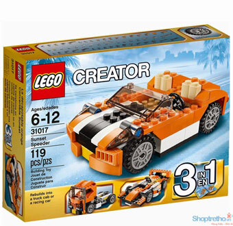 Bộ lắp ráp Siêu xe hoàng hôn Lego 31017