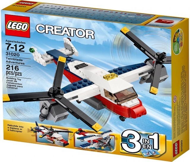 Bộ xếp hình Máy bay thám hiểm Lego Creator 31020