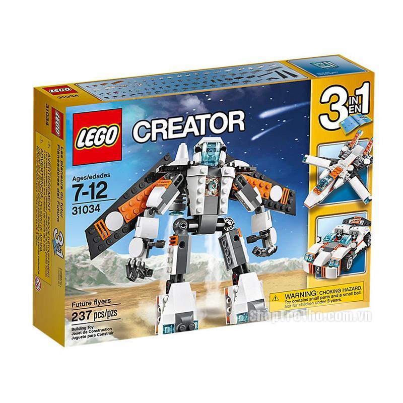 Bộ xếp hình Robot tương lai Lego Creator 31034