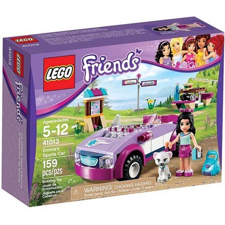 Bộ xếp hình Xe hơi thể thao của Emma Lego Friends 41013