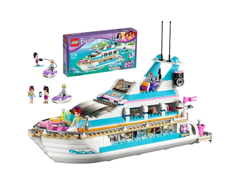 Bộ xếp hình Du thuyền cá heo Lego Friends 41015