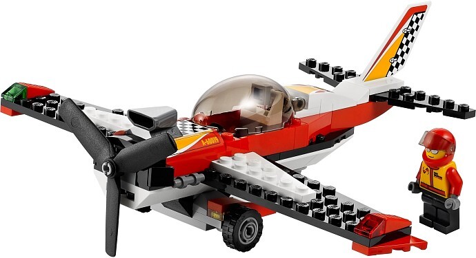Bộ xếp hình Máy bay diễn viên đóng thế Stunt Plane Lego 60019
