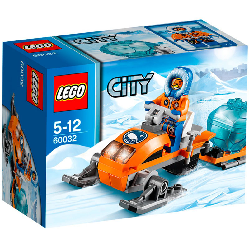 Bộ xếp hình Mô tô trượt tuyết Lego City 60032