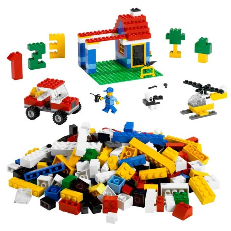 Bộ xếp hình Thùng gạch loại lớn Lego Duplo 6166