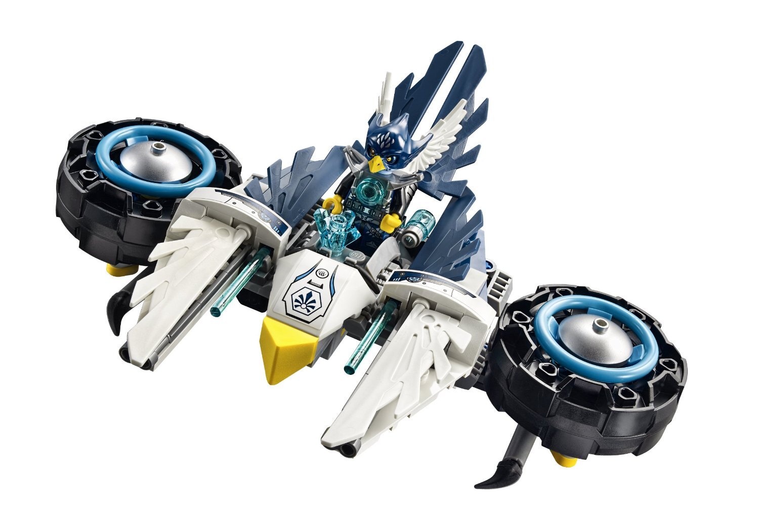 Bộ xếp hình Mô tô chim ưng của Eglor Lego Chima 70007