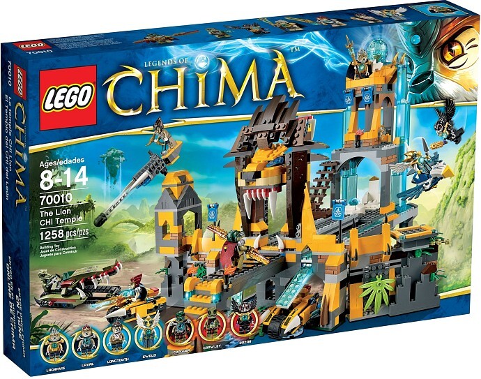 Đồ chơi Xếp hình ngôi đền sư tử LEGO 70010