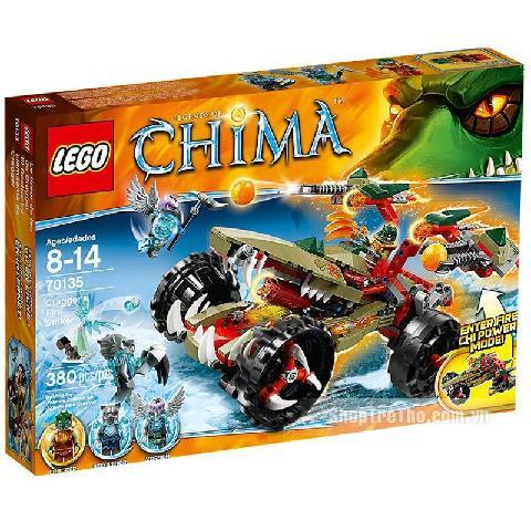 Mô hình Chiến xa lửa của Cragger Lego Chima 70135