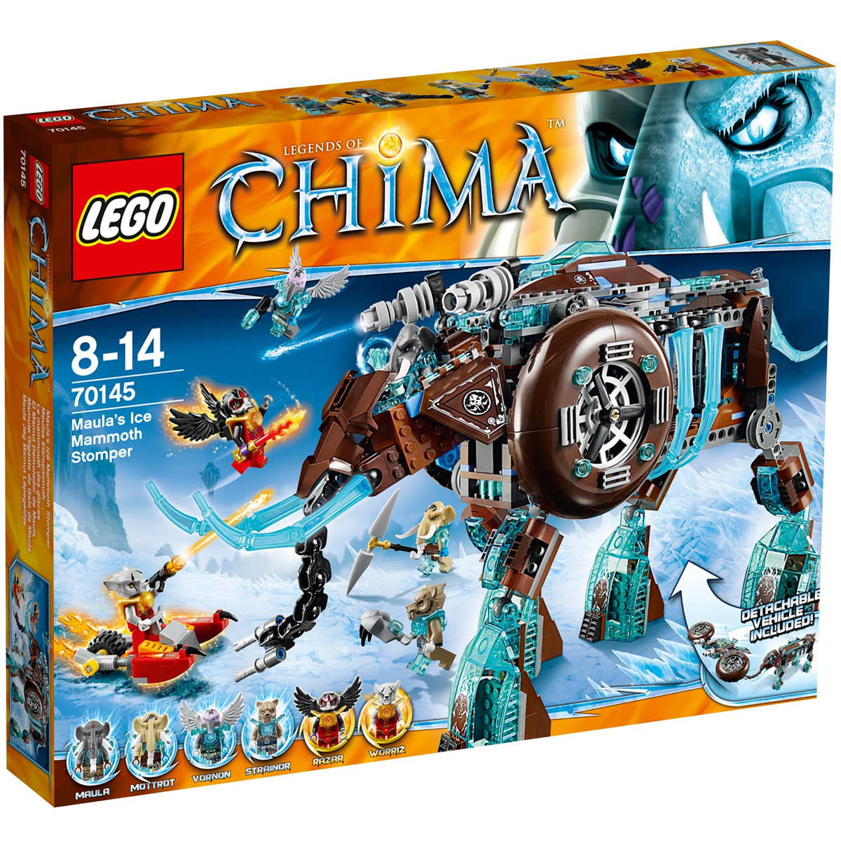 Mô hình Cỗ máy chiến đấu Ma Mút Lego Chima 70145
