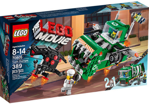 Mô hình Xe rác xấu xa Lego 70805 (8 đến 14 tuổi)