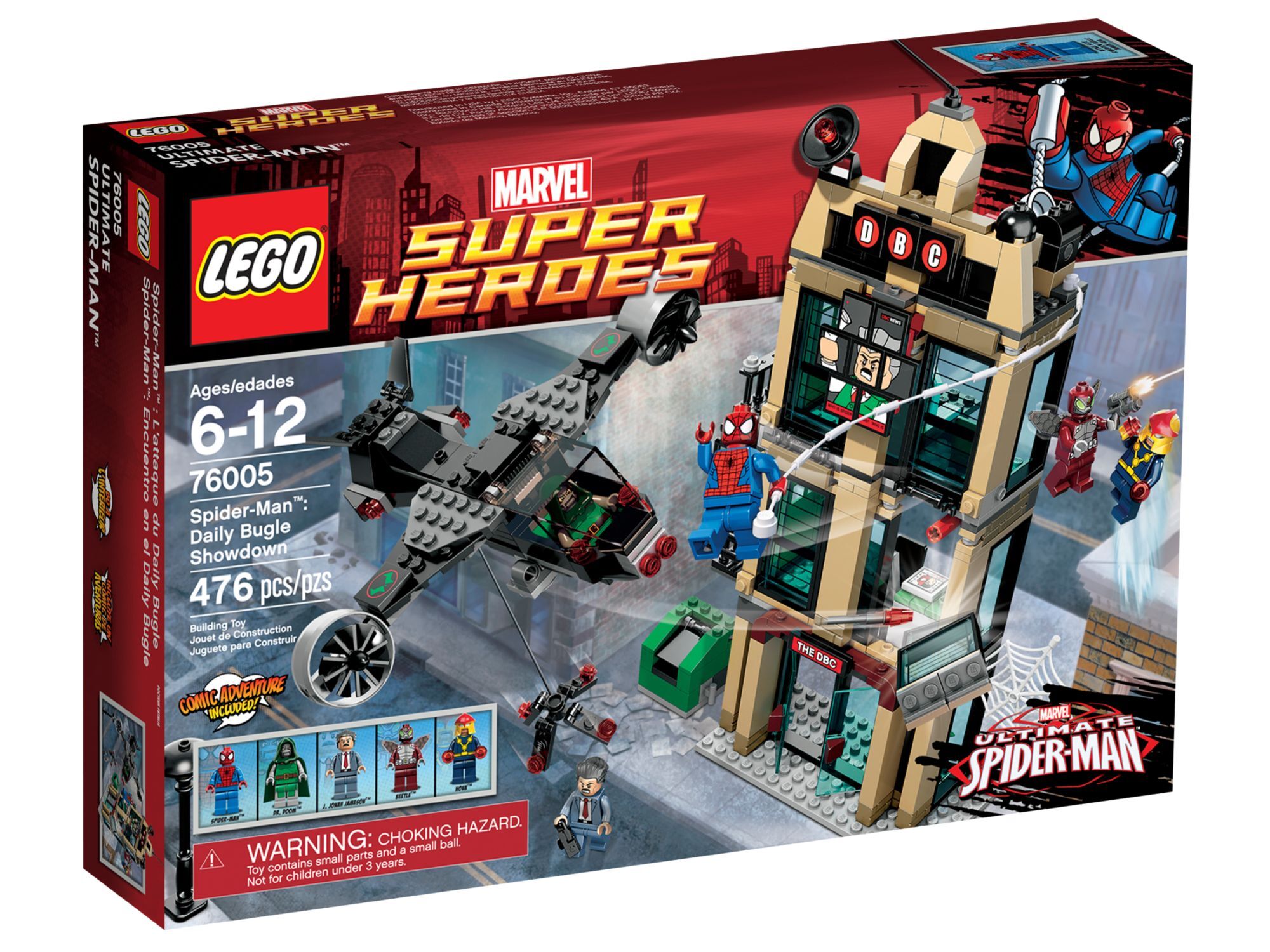 Bộ xếp hình Superman Trận chiến quyết định Lego Super Heroes 76005