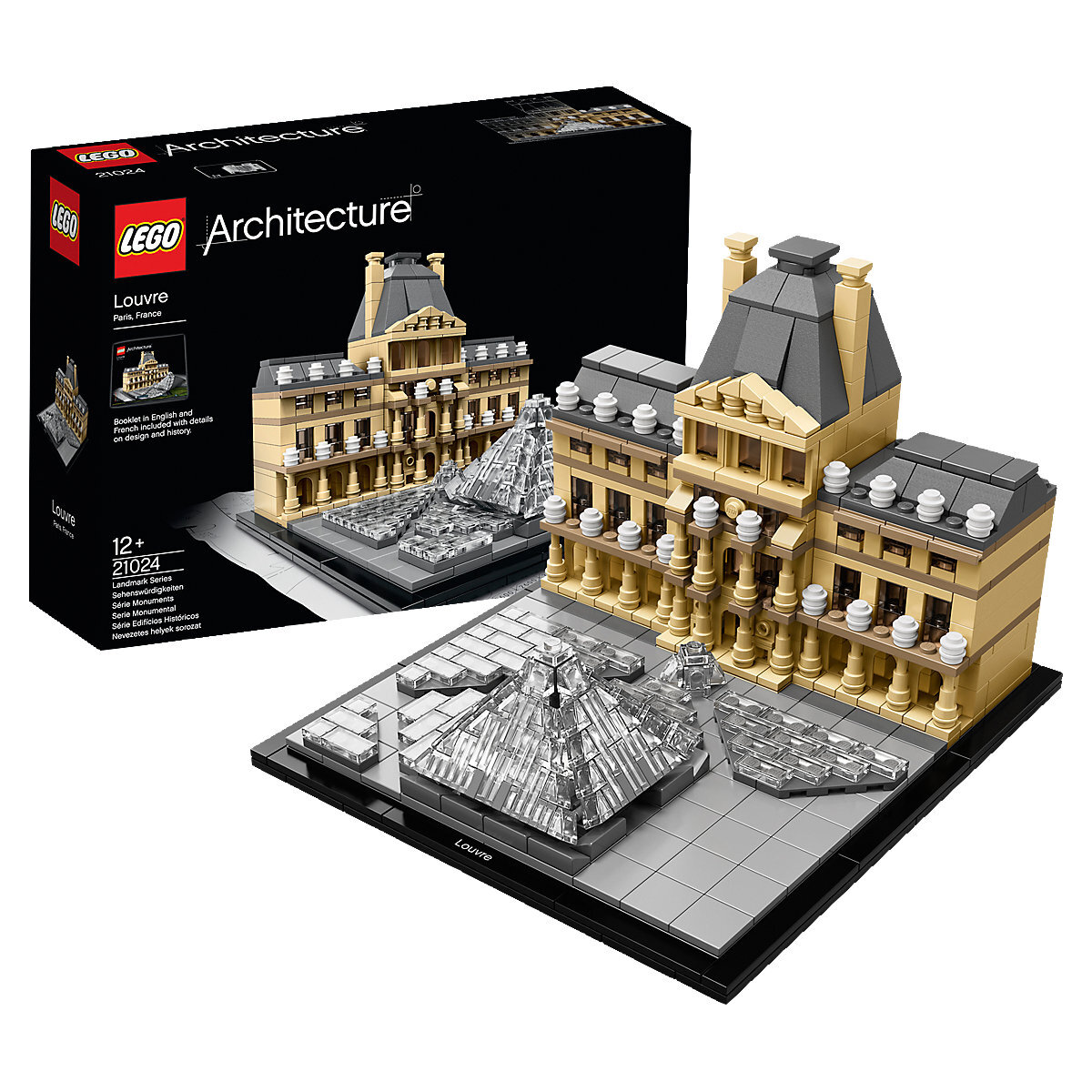 Đồ Chơi Lego Architecture 21024 Viện bảo tàng Louvre
