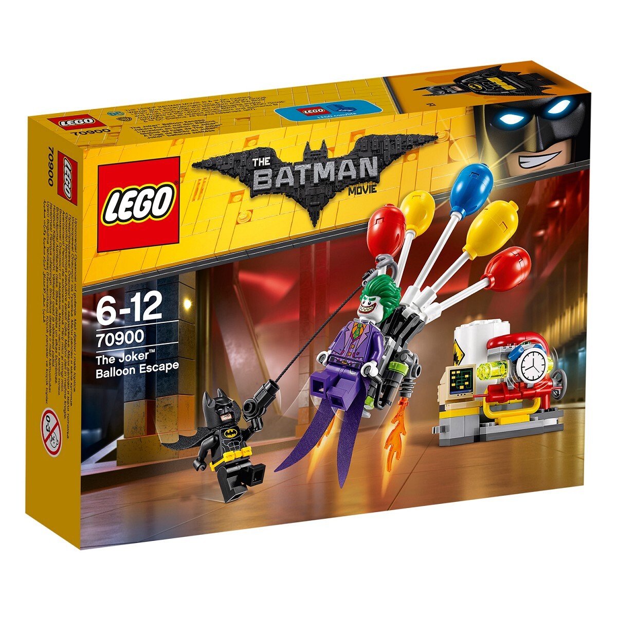 Đồ chơi LEGO Batman Movie - Joker Tẩu Thoát Bằng Bong Bóng 70900 (124 Mảnh Ghép)