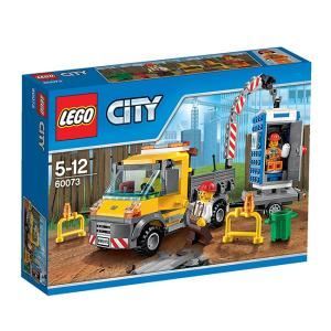 Đồ chơi Lego City - Dịch vụ xe tải vệ sinh lưu động 60073