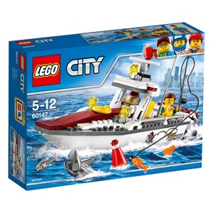 Đồ chơi Lego City Thuyền Đi Câu 60147 (144 Mảnh Ghép)