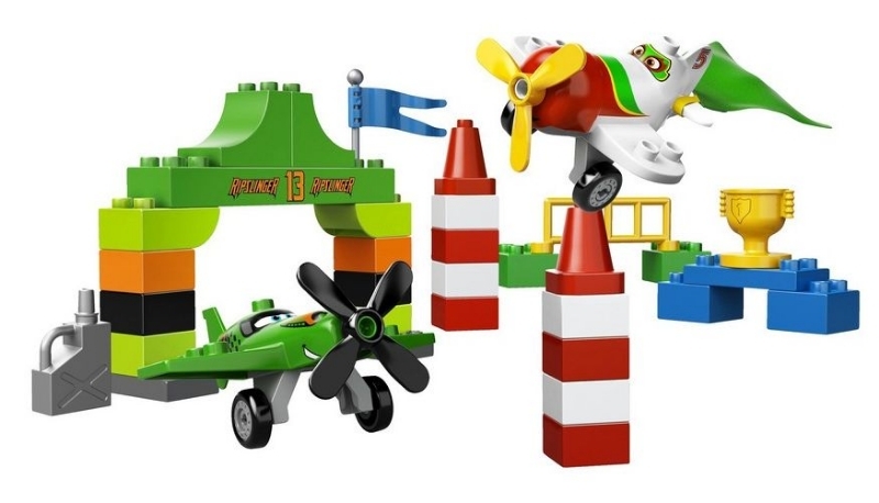 Bộ xếp hình Vòng đua trên không Ripslinger's Air Race Lego Duplo 10510