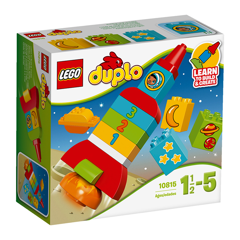 Đồ chơi Lego Duplo 10815 - Tên lửa học số đầu tiên của bé