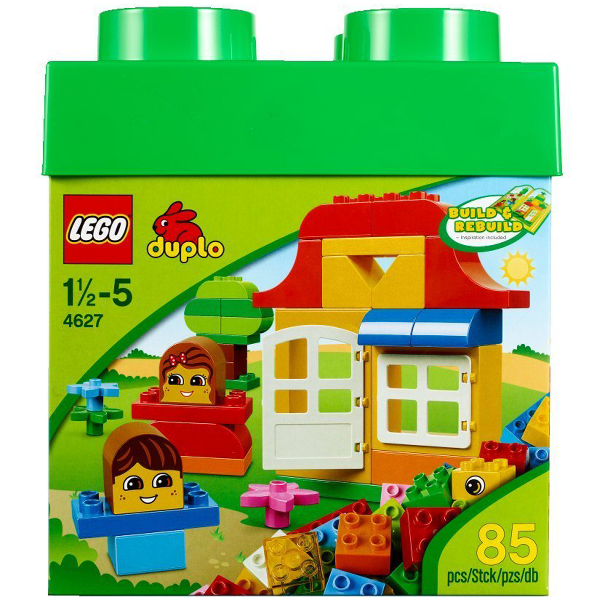 Bộ xếp hình Gạch lắp ráp vui nhộn Lego Duplo 4627