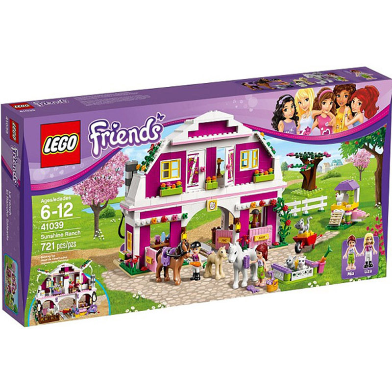 Mô hình Trang trại rực rỡ Lego Friends 41039