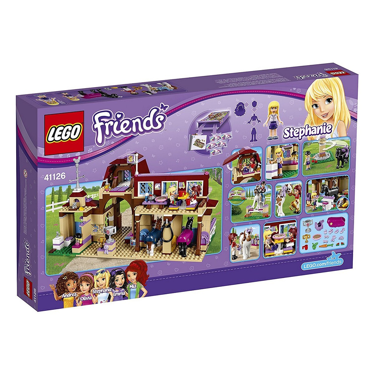 Đồ chơi LEGO Friends - câu lạc bộ cưỡi ngựa 41126 (575 Mảnh Ghép)