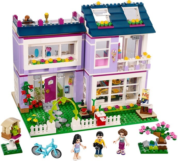 Đồ chơi LEGO Friends Ngôi nhà của Emma 41095