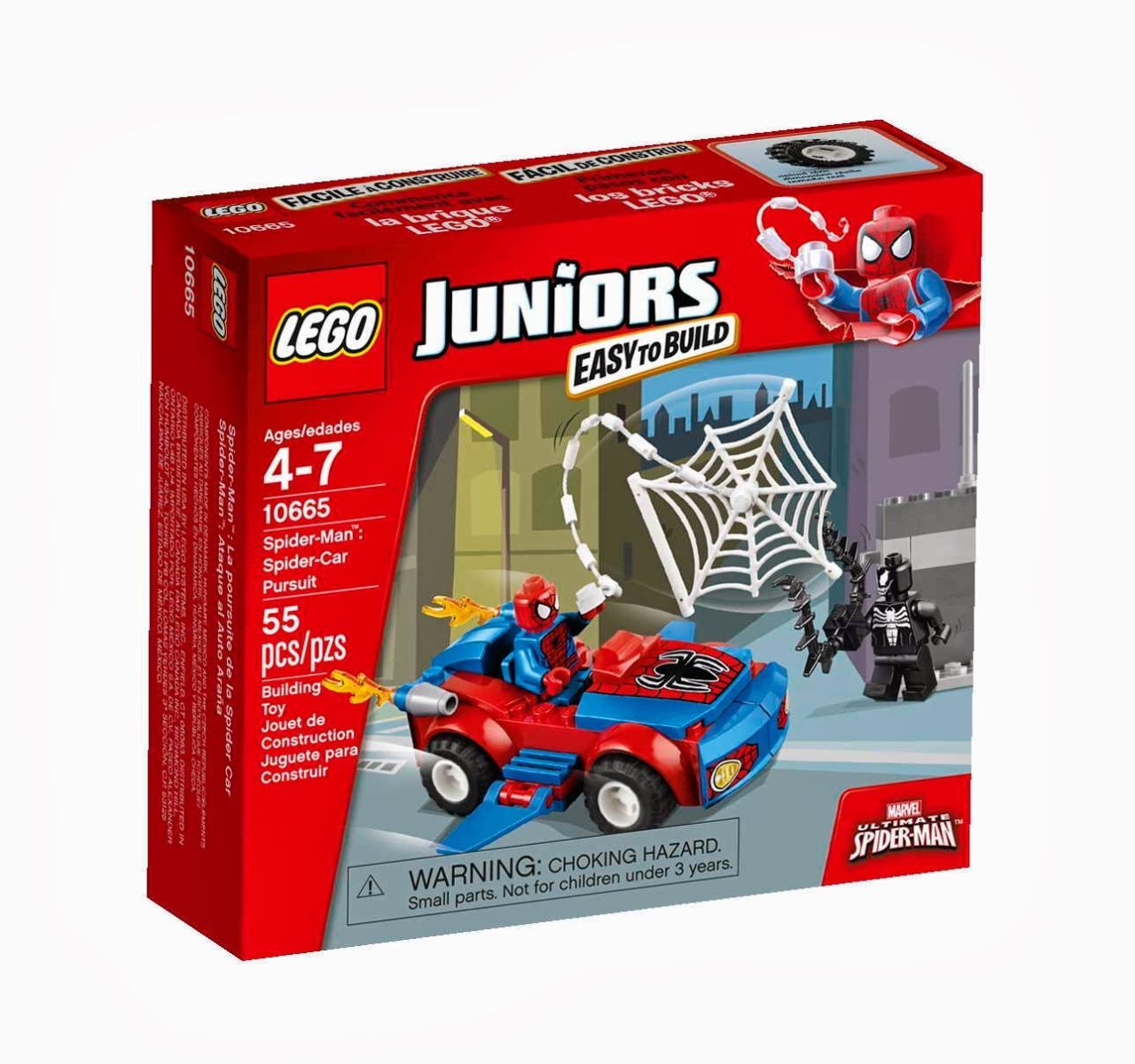 đồ chơi lego juniors 10665 người nhện chống lại viper