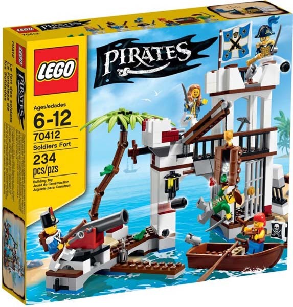 Đồ chơi Lego Pirates 70412 - Căn Cứ Quân Sự