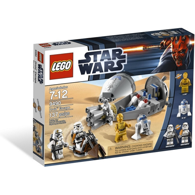 Bộ xếp hình Cuộc tẩu thoát ngoại ngục Lego Star Wars 9490
