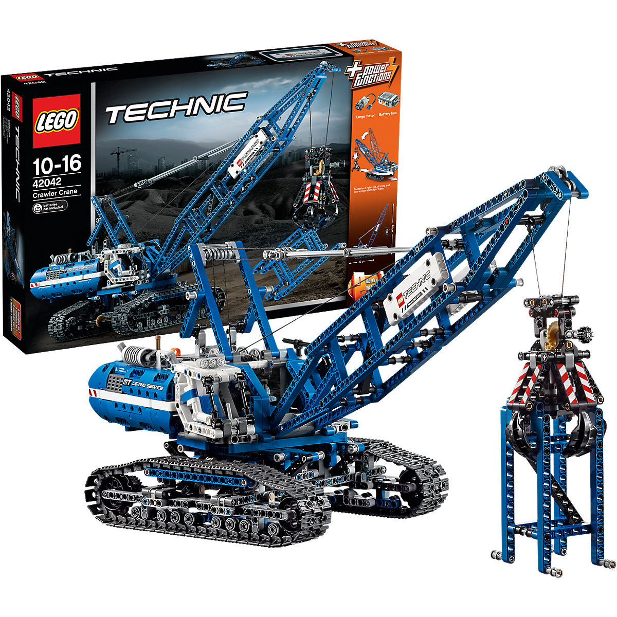 Đồ Chơi Lego Technic 42042 Cần Cẩu Bánh Xích