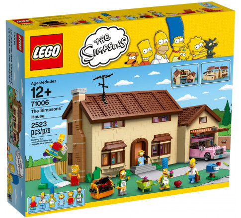 Đồ chơi LEGO The Simpsons 71006 - Ngôi nhà của Gia đình Simpsons