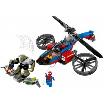 Đồ chơi LEGO Trực Thăng Người Nhện Giải Cứu 76016