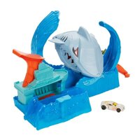 Đồ chơi mô hình Bộ thử thách Hot Wheels city cá mập bay