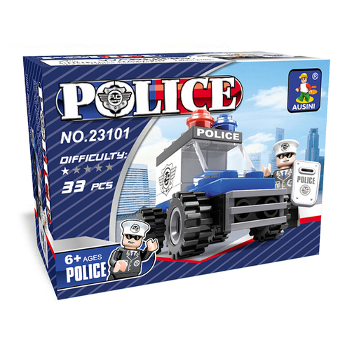 Đồ chơi mô hình lắp ghép AUSINI Police - Sở cảnh sát 23101