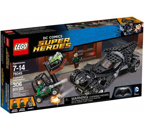 Đồ chơi mô hình Lego 76045 Kryptonite Interception