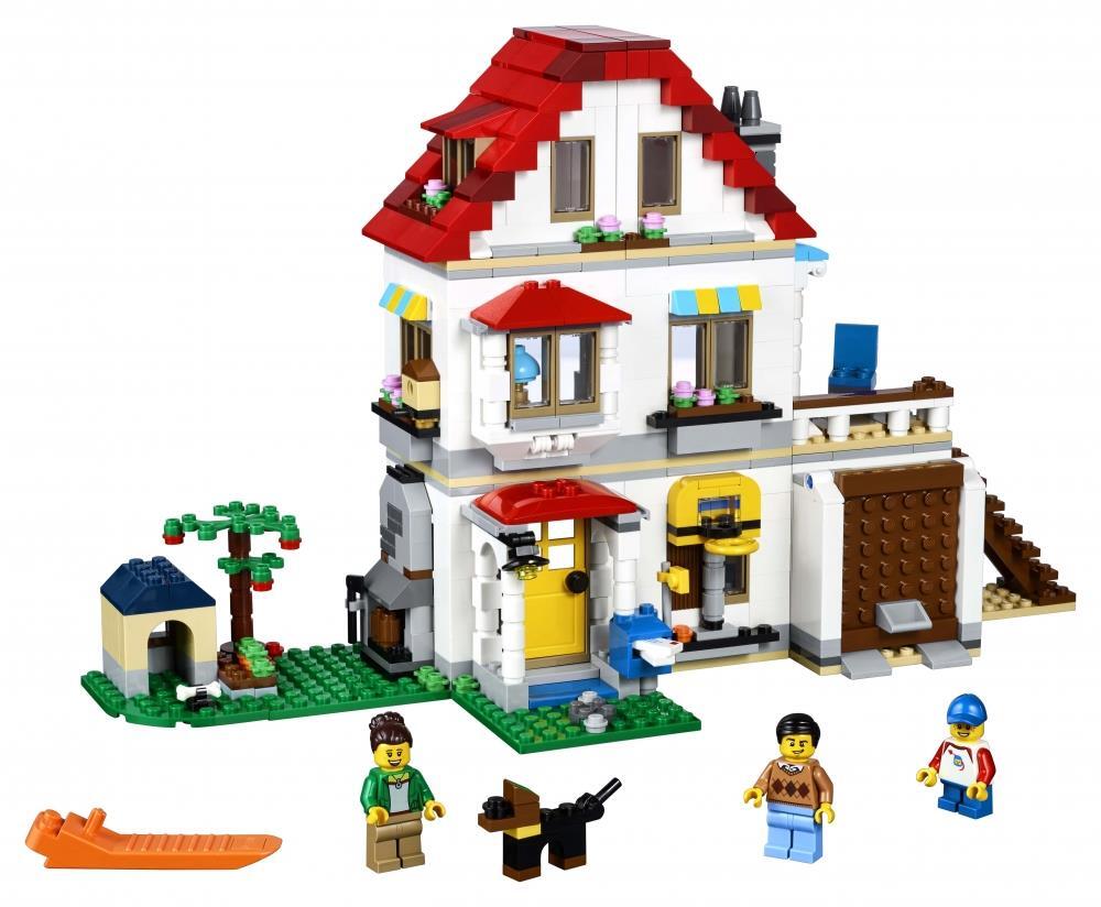 Đồ chơi mô hình Lego Creator - Biệt thự nghỉ dưỡng gia đình 31069 (728 chi tiết)