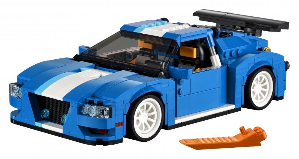 Đồ chơi mô hình Lego Creator - Xe đua tốc độ xanh 31070 (664 chi tiết)