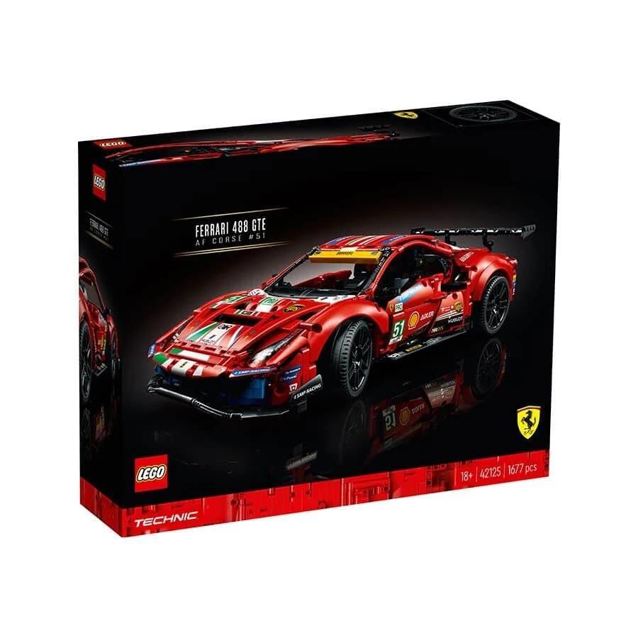 Đồ chơi mô hình Lego Technic 42125 Siêu Xe Ferrari 488 GTE