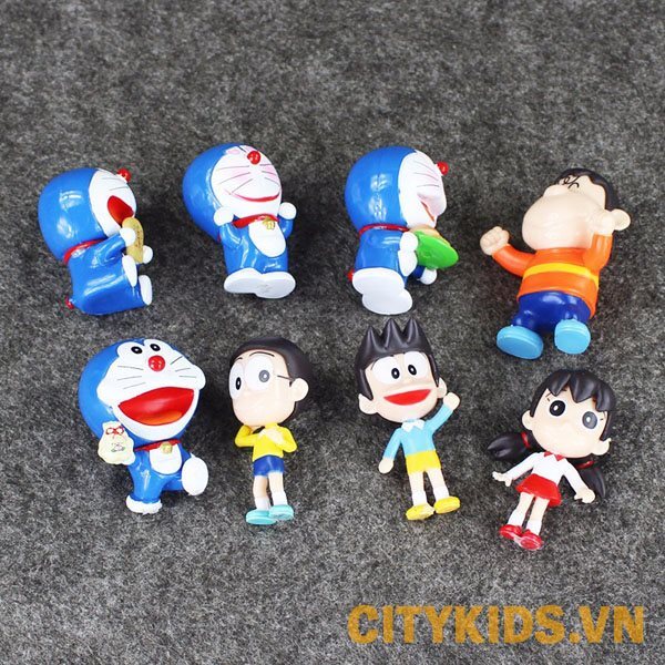 Đồ chơi mô hình nhân vật đồ chơi Doremon - Nobita và những người bạn