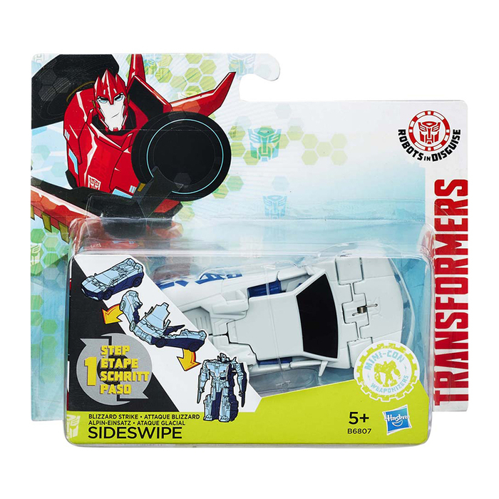 Đồ chơi mô hình Transformers - Robot Sidewipe ninja 2 RID phiên bản biến đổi siêu tốc B6807/B0068