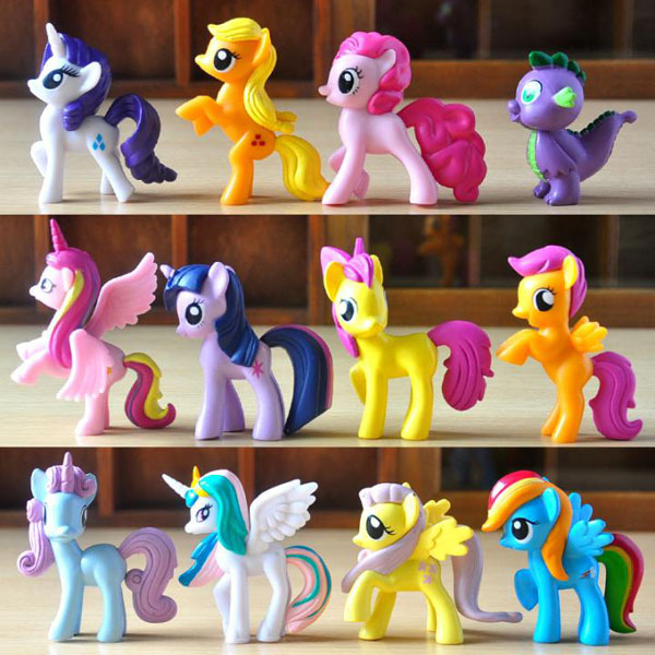 Đồ chơi ngựa Pony thiên thần (Set 12 con)